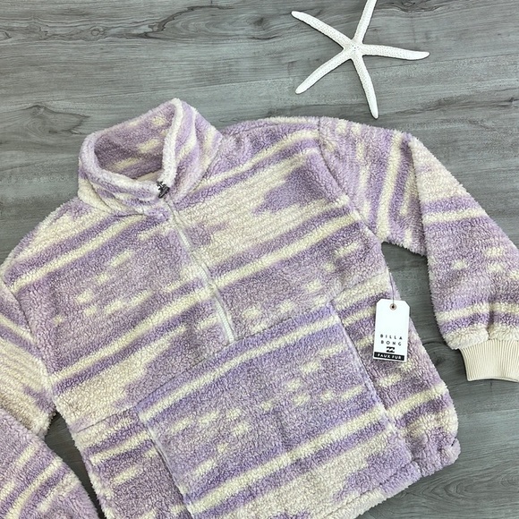 🔆BILLABONG🔆 TIME OFF SWEATER FLEECE JACKET - Picture 5 of 14